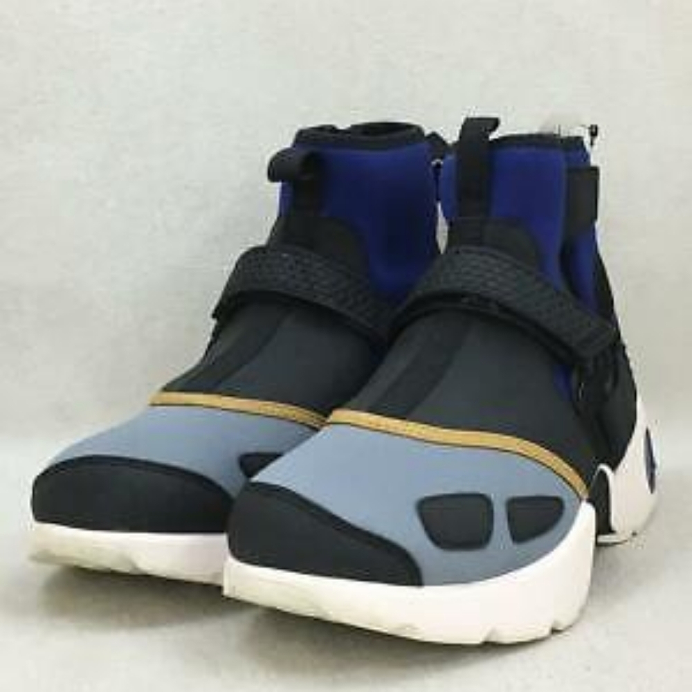 Nike Air Jordan Mens Size 8 Trunner LX NRG High Black Grey Blue AJ3885-010.
